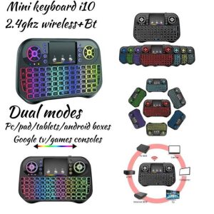 Mini Teclado Luminoso Bluetooth +2.4 Wireless Dual Mode - Image 3