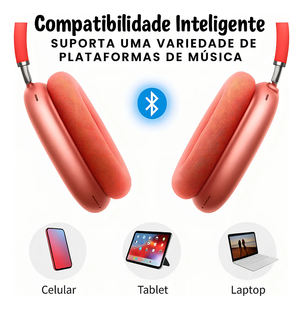 Auscutador Bluetooth P9 - Image 3