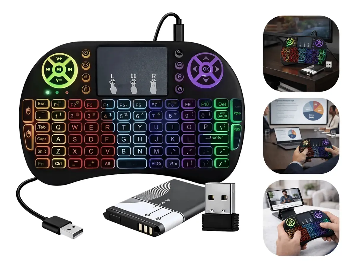 Mini Teclado Luminoso Bluetooth - Image 4