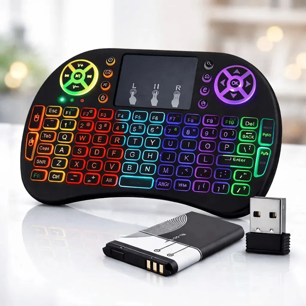 Mini Teclado Luminoso Bluetooth - Image 1