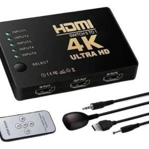 Switch HDMI 5 em 1