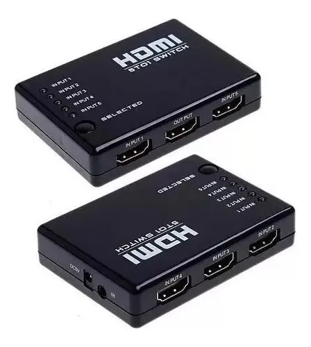 Switch HDMI 5 em 1