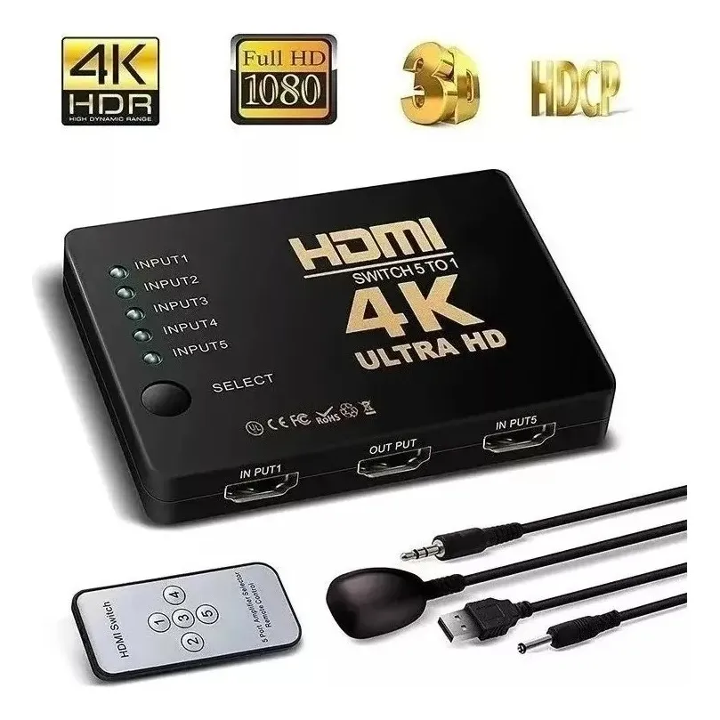 Switch HDMI 5 em 1 - Image 4