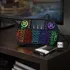 Mini Teclado Luminoso Bluetooth +2.4 Wireless Dual Mode - Image 4