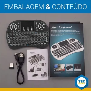 Mini Teclado Luminoso Bluetooth - Image 2