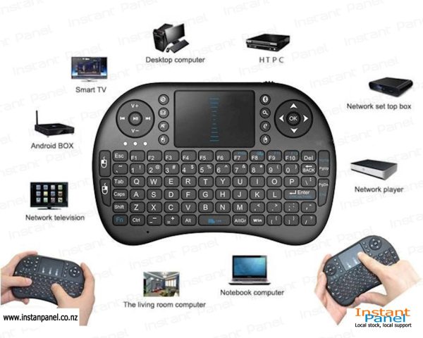 Mini Teclado Luminoso Bluetooth