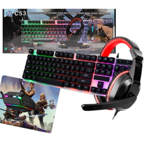 Kit Gamer C53  4 em 1