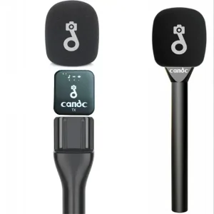 Microfone Dual Sem Fios Para Entrevista - Image 3