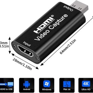 Placa de Captura de Vídeo HDMI