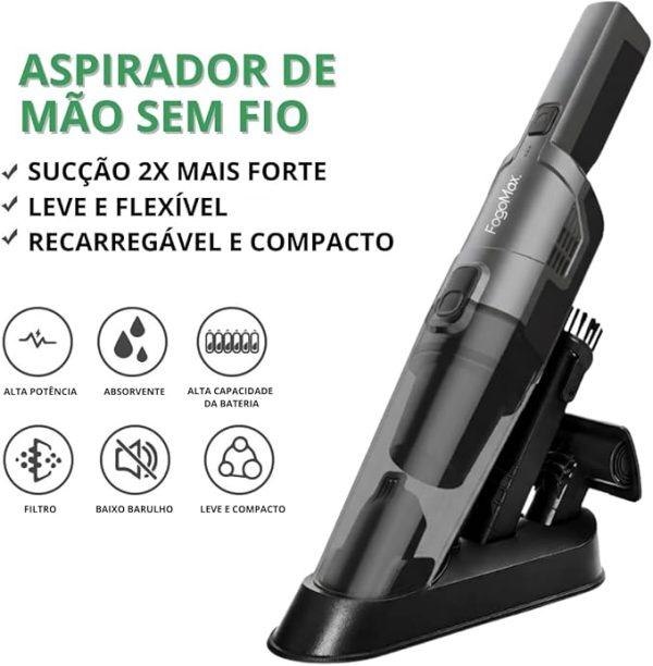 Aspirador de Pó Portátil