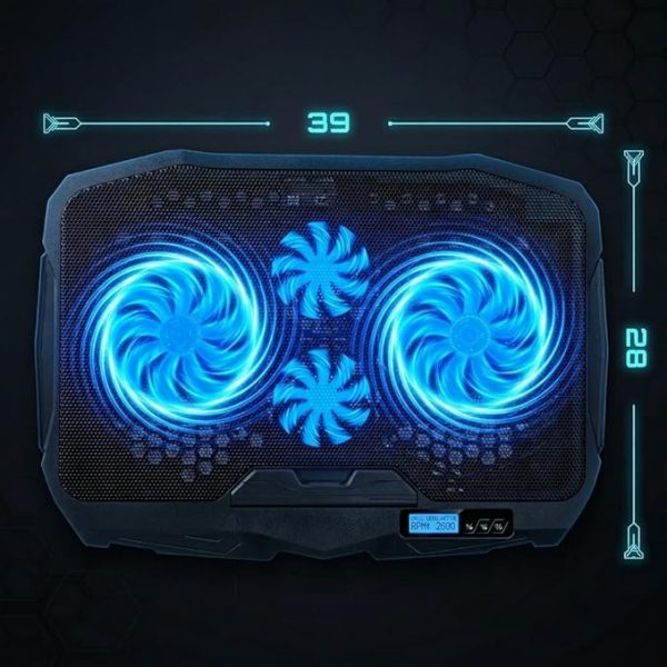 Base com 4 Cooler para Notebook