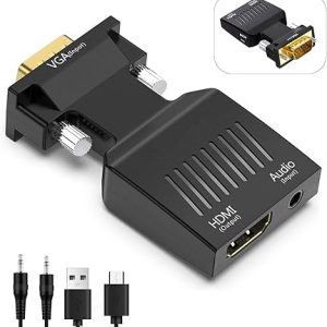 Adptador Conversor VGA para HDMI