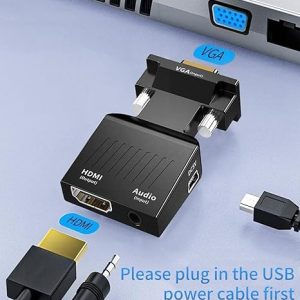 Adptador Conversor VGA para HDMI - Image 2