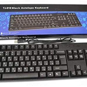 TECLADO COM FIO TJ818