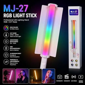 Bastão de Luz Led RGB MJ-27 - Image 4