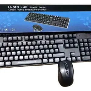 KIT TECLADO + MOUSE WIRELESS H-518
