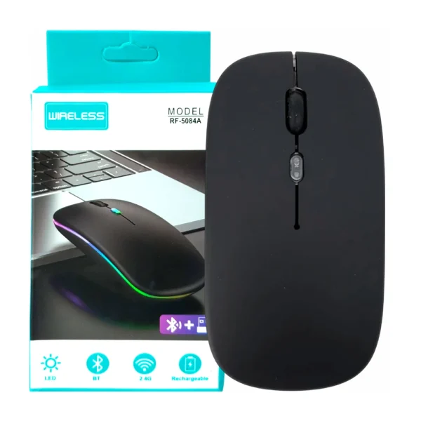 MOUSE WIRELESS RGB 5084A