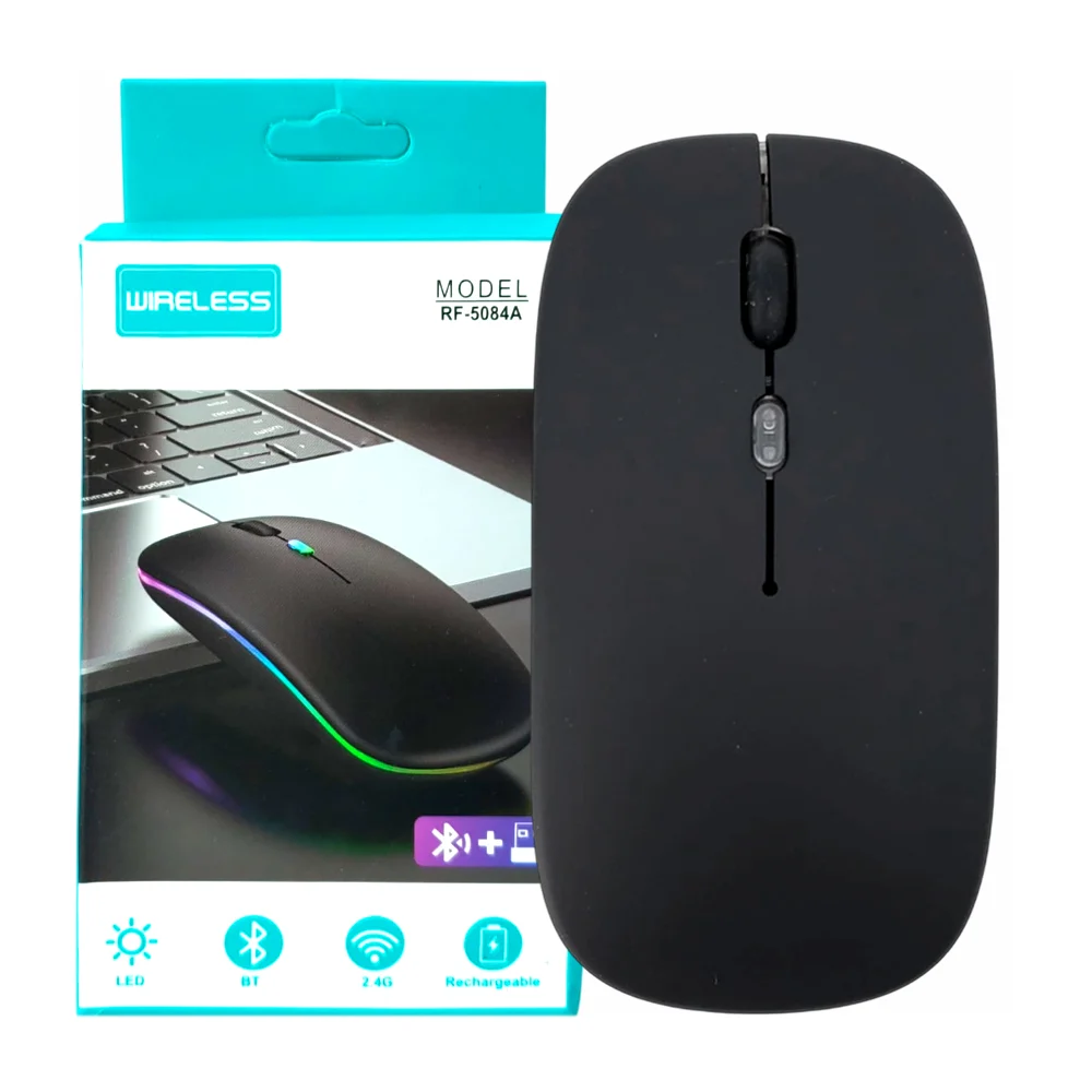 MOUSE WIRELESS RGB 5084A - Image 4