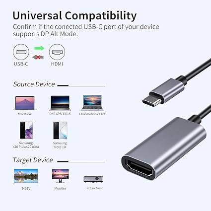 Adaptador USB 3.1 C para HDMI