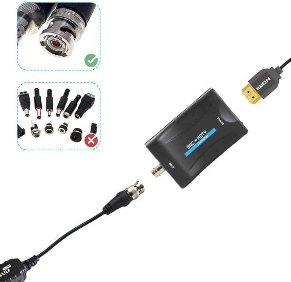 Adaptador HDMI para BNC