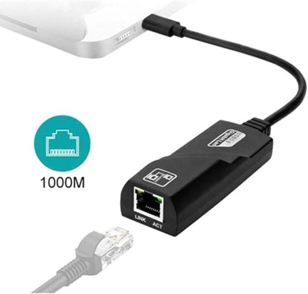 Adaptador USB C para RJ45