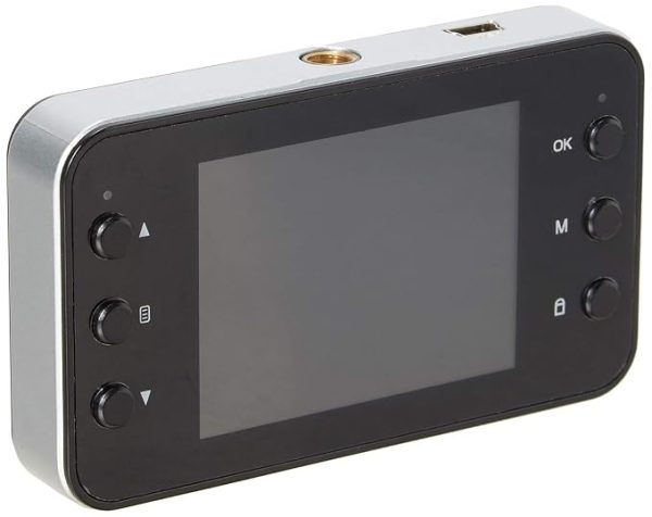Câmera veicular DVR HD Blackbox com tela LCD