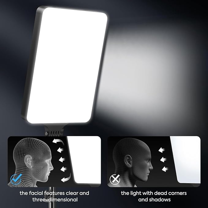 Luzes LED de Vídeo com Controle Remoto e Suporte - Image 2