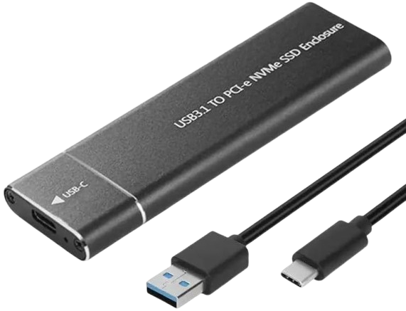 Case para SSD M.2 NVME USB-C